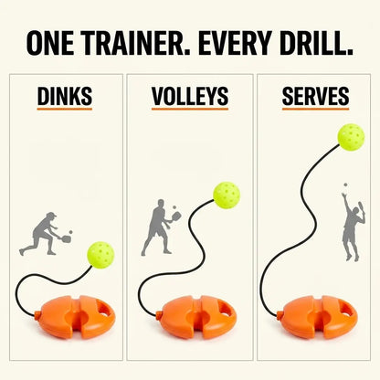 SoloRally™ Pickleball Rebound Trainer 2.0