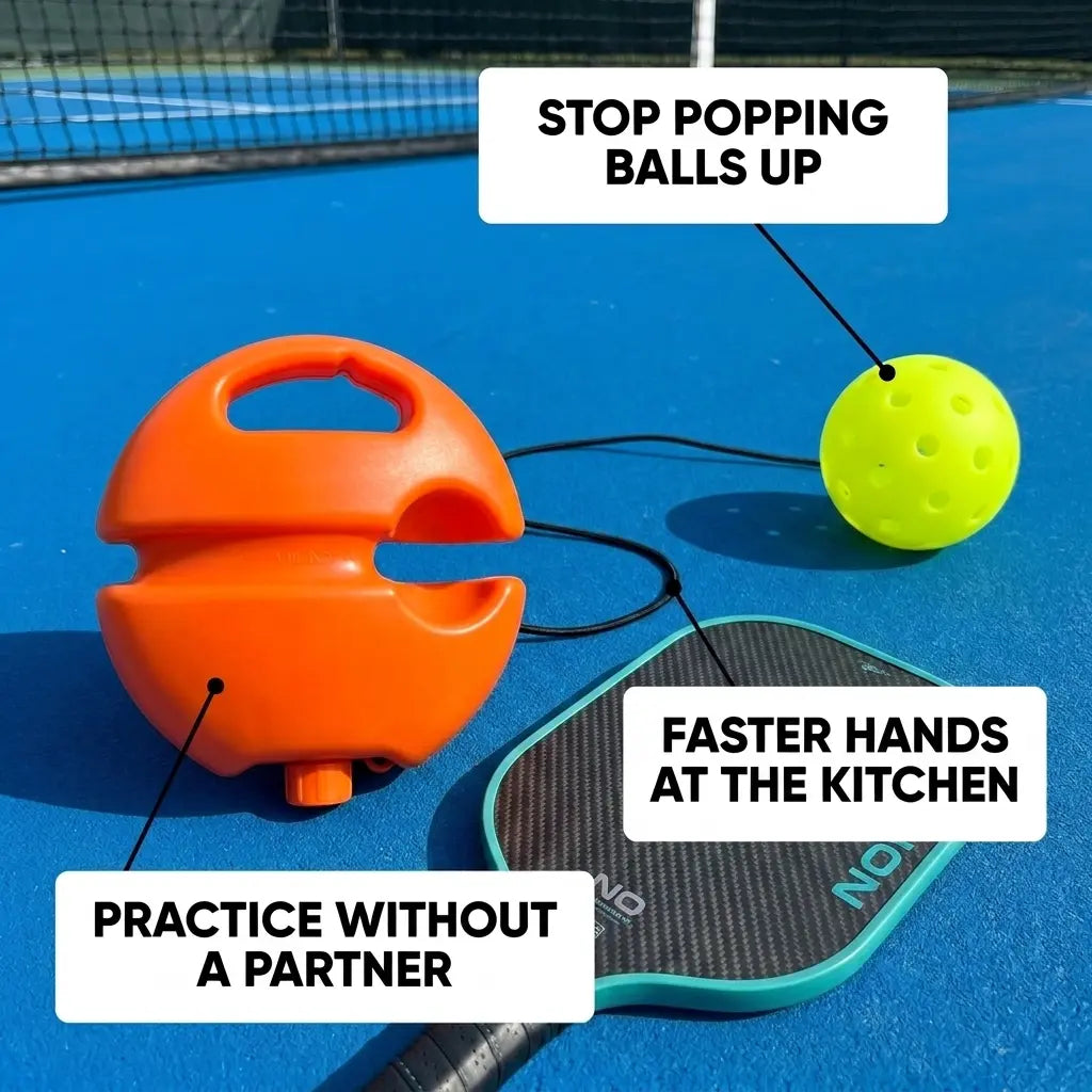SoloRally™ Pickleball Rebound Trainer 2.0