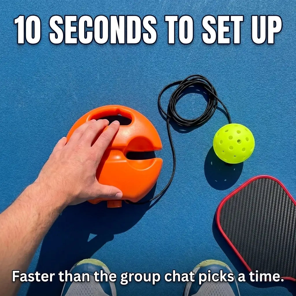 SoloRally™ Pickleball Rebound Trainer 2.0