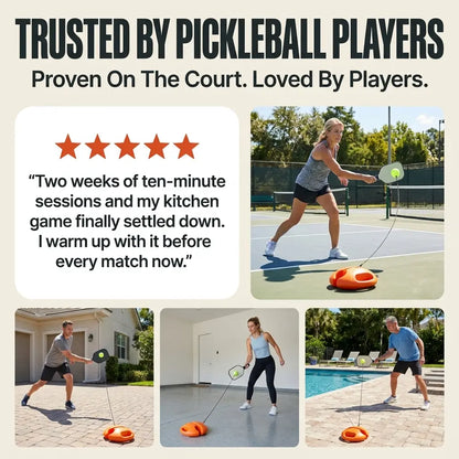 SoloRally™ Pickleball Rebound Trainer 2.0