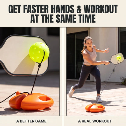 SoloRally™ Pickleball Rebound Trainer 2.0